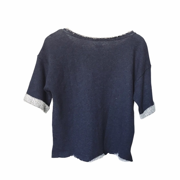 Splendid Blue Active Pullover top size S, New with tag - Picture 3 of 9